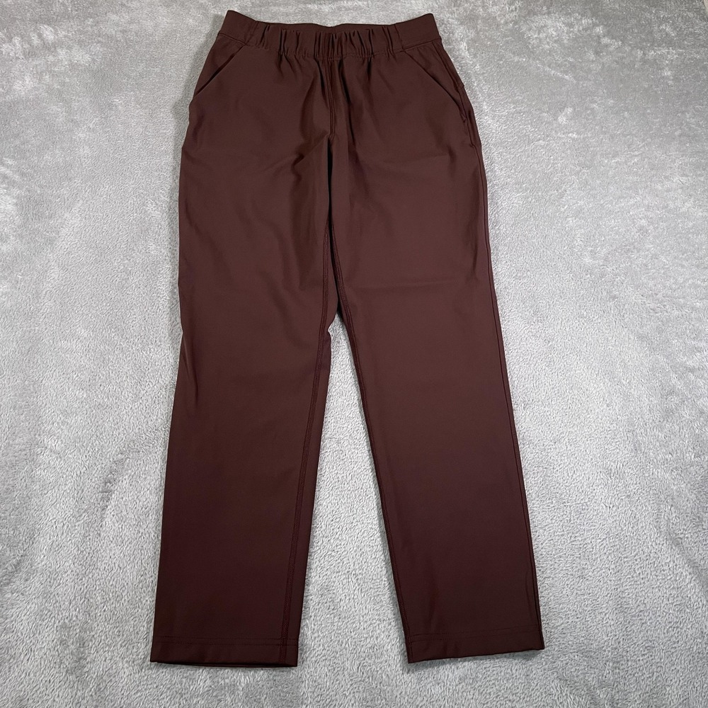 Aritzia Babaton Taupe Dexter Pants Womens Small Brown Crepe Lightweight Joggers